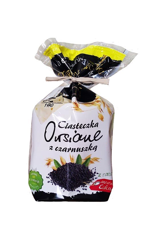 ANIA Ciasteczka owsiane z czarnuszką 150g