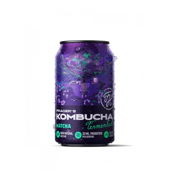 PRAGER'S Kombucha Matcha 330ml