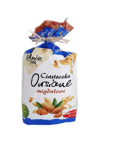 ANIA Ciasteczka owsiane migdałowe 150g