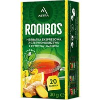 ASTRA Herbata rooibos cytryna imbir 20szt