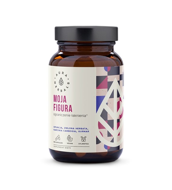 AURA Moja figura ograniczenie łakienia 60 kaps.