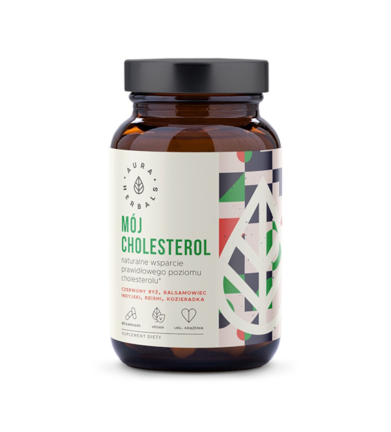 AURA Mój cholesterol -prawidłowy poziom 60kaps.
