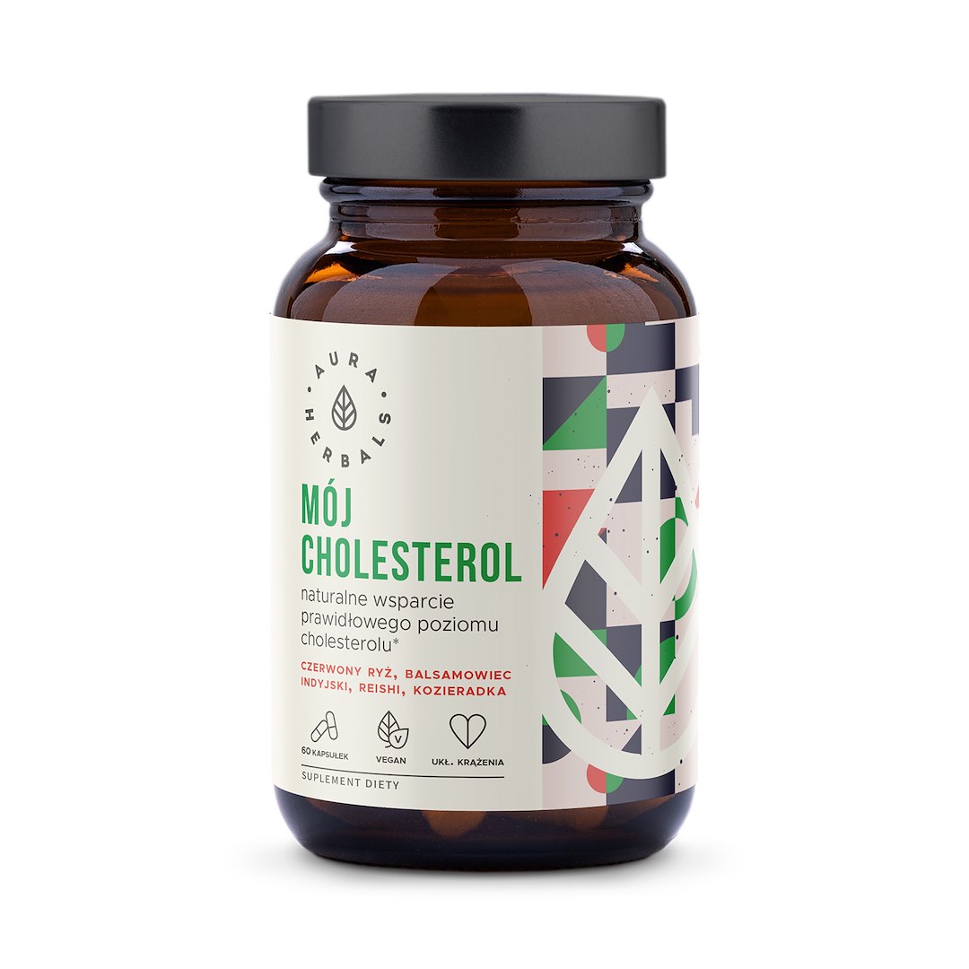 AURA Mój cholesterol -prawidłowy poziom 60kaps.