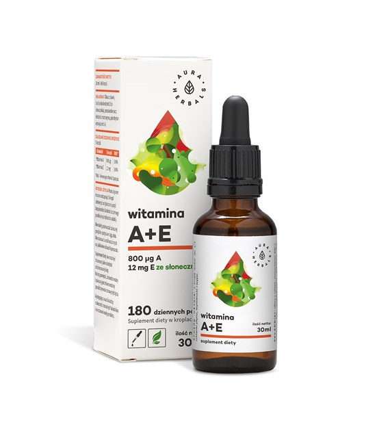 AURA Witamina A+E krople 30ml
