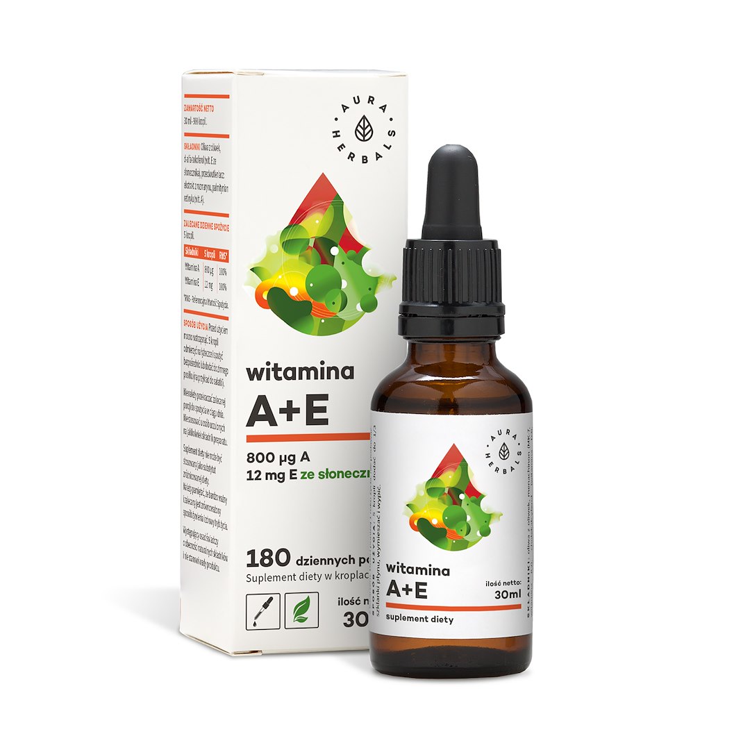 AURA Witamina A+E krople 30ml
