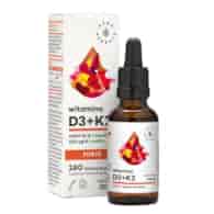 AURA Witaminy D3 4000iu + K2 krople 30ml