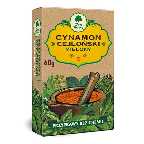 DARY NATURY Cynamon Cejloński mielony 50g