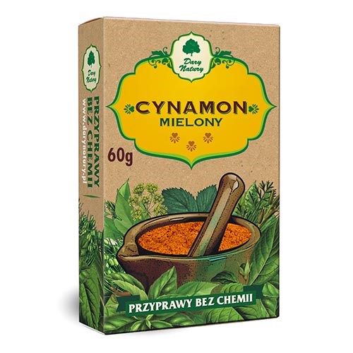 DARY NATURY Cynamon mielony 60g