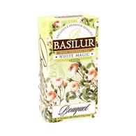 BASILUR Herbata - zielona white magic saszetki 25x1,5g