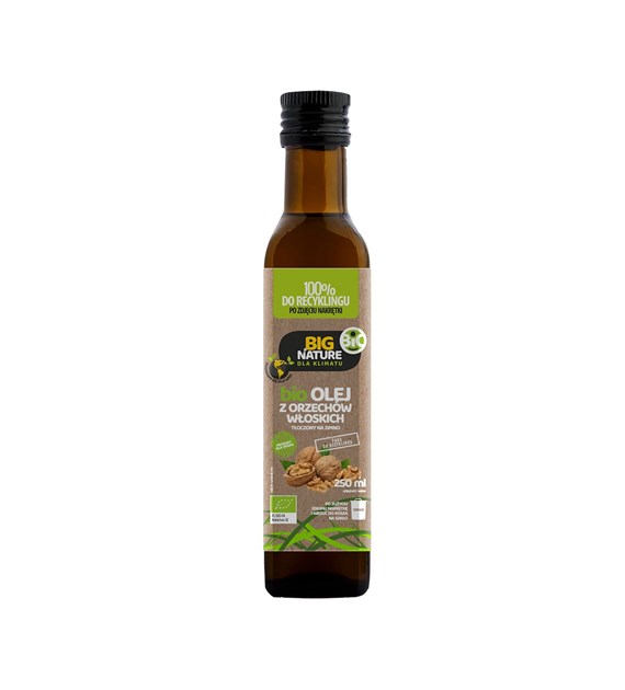 BIG NATURE Olej z orzechów włoskich BIO 250ml