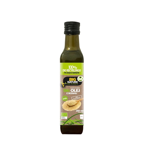 BIG NATURE Olej z sezamu BIO 250ml