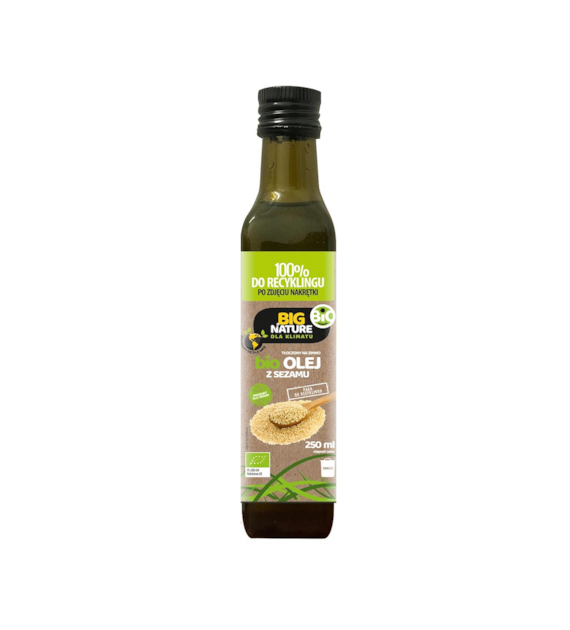 BIG NATURE Olej z sezamu BIO 250ml