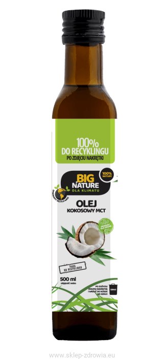 BIG NATURE Olej kokosowy mct 500ml