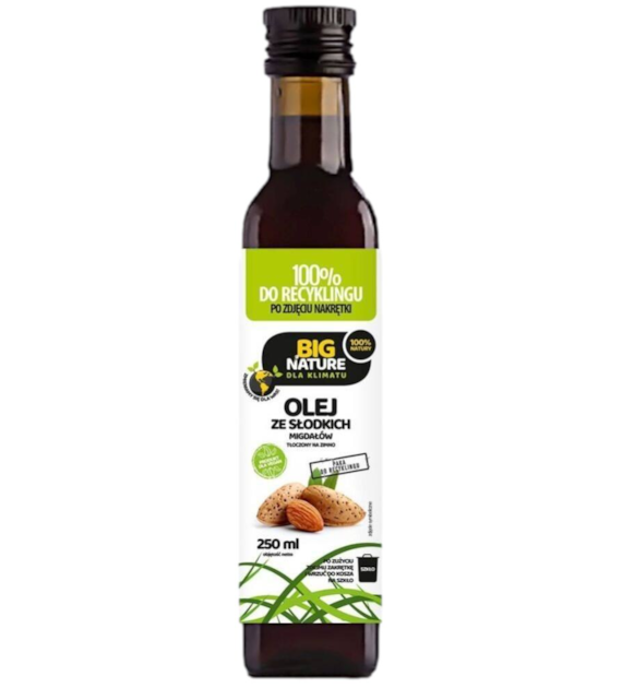 BIG NATURE Olej ze słodkich migdałów 250ml