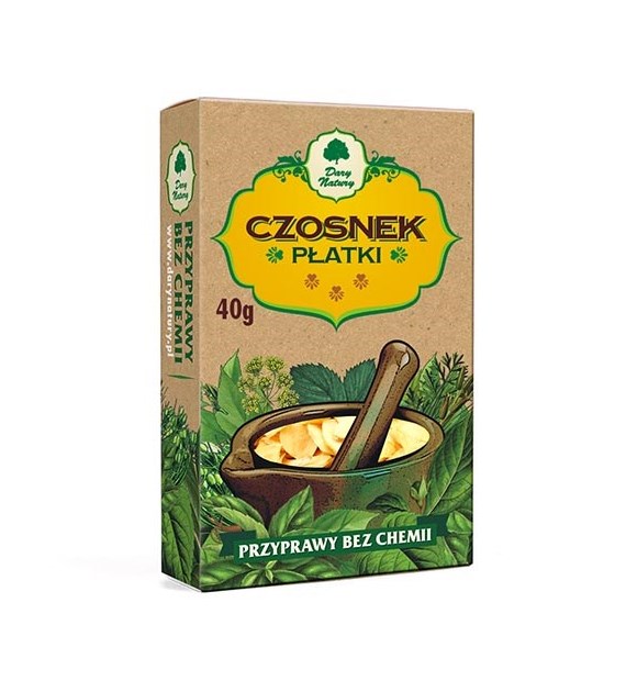 DARY NATURY Czosnek płatki 40g