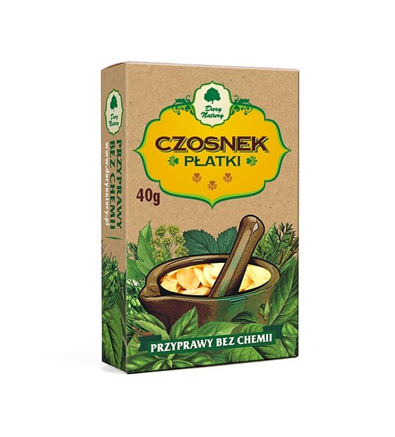 DARY NATURY Czosnek płatki 40g