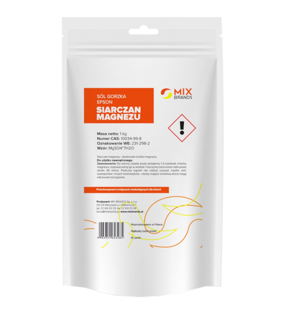 BIG NATURE Sól epson siarczan magnezu 1kg