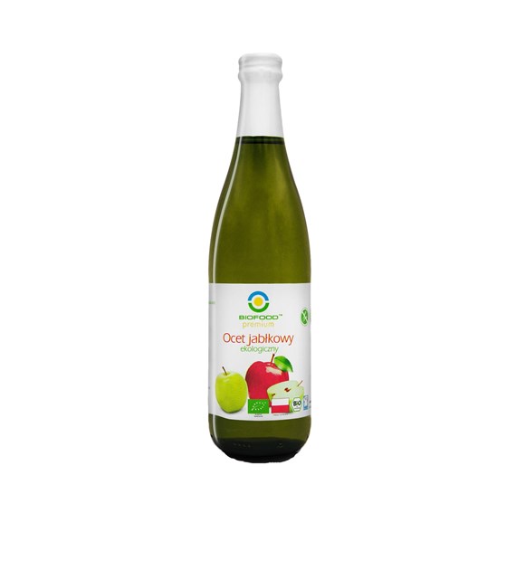 BIO FOOD Ocet jabłkowy BIO 5% 500ml