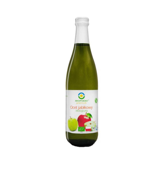 BIO FOOD Ocet jabłkowy BIO 5% 500ml
