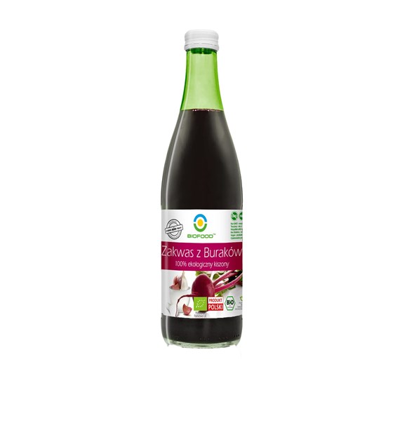 BIO FOOD Zakwas z buraków kiszonych 500ml