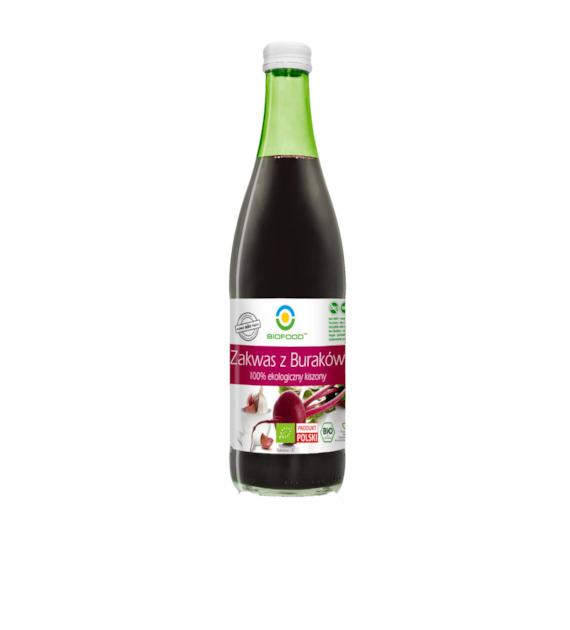 BIO FOOD Zakwas z buraków kiszonych 500ml