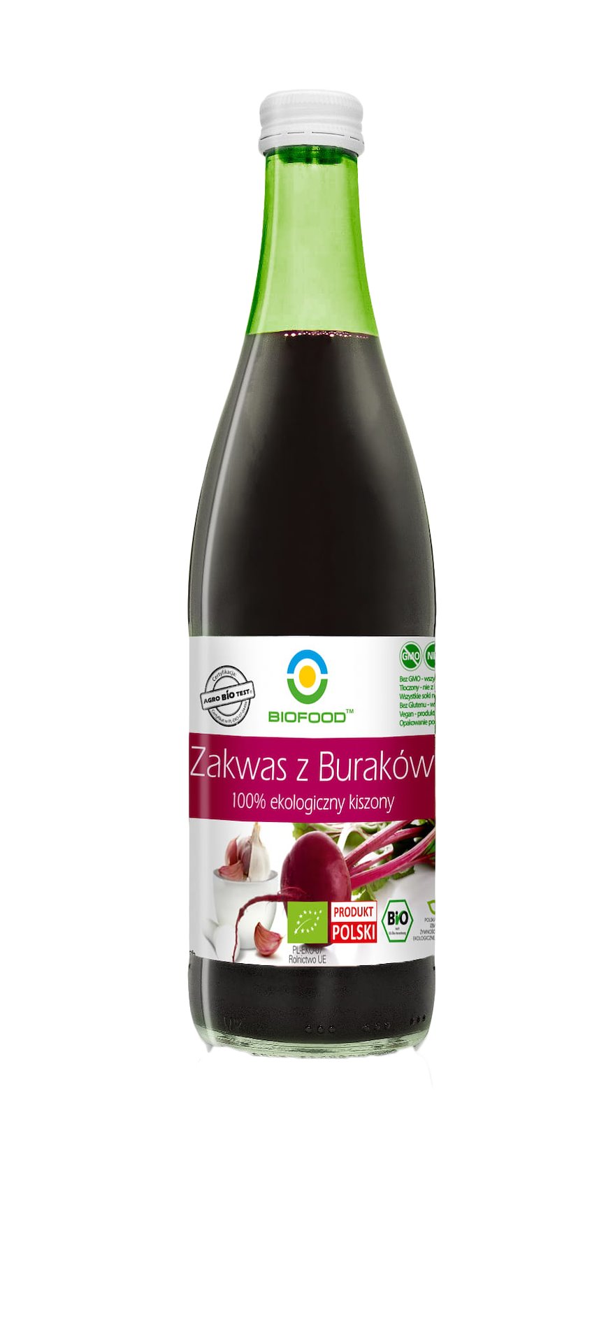 BIO FOOD Zakwas z buraków kiszonych 500ml