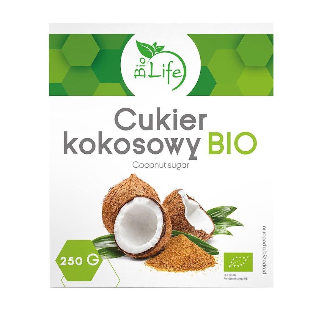 BIOLIFE Cukier kokosowy BIO 250g