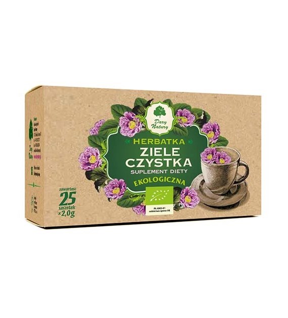 DARY NATURY Czystek (herbatka) 25x2g EKO
