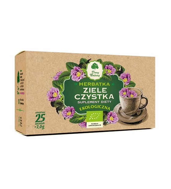 DARY NATURY Czystek (herbatka) 25x2g EKO