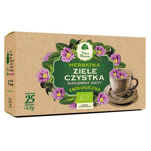 DARY NATURY Czystek (herbatka) 25x2g EKO