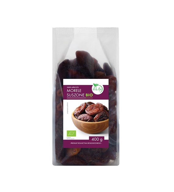 BIOLIFE Morele suszone BIO 400g