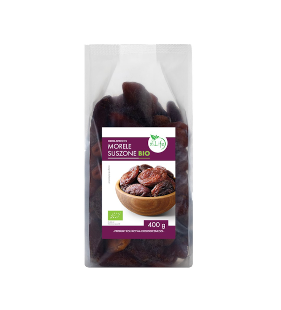 BIOLIFE Morele suszone BIO 400g