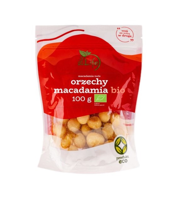 BIOLIFE Orzechy makadamia BIO 100g