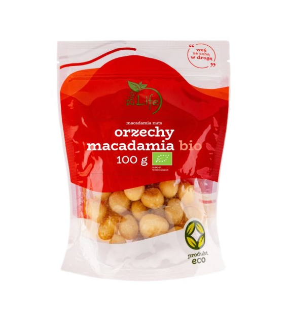 BIOLIFE Orzechy makadamia BIO 100g