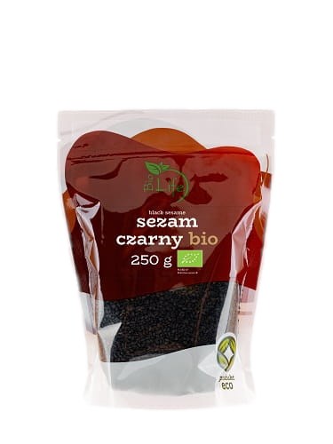 BIOLIFE Sezam czarny BIO 250g