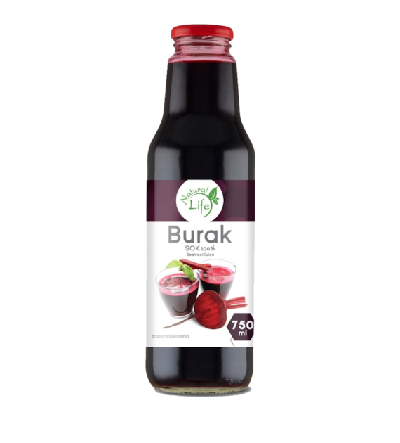 BIOLIFE Sok burak 100% 750ml