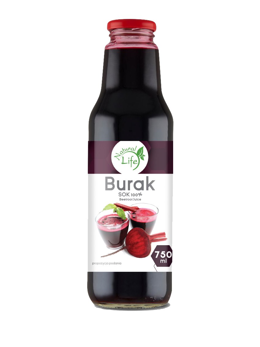 BIOLIFE Sok burak 100% 750ml
