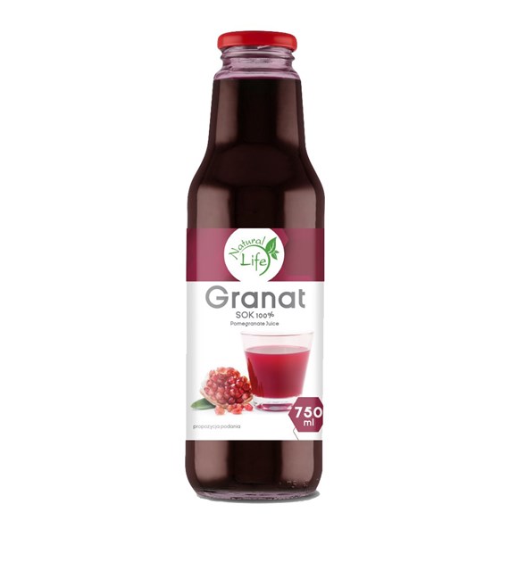 BIOLIFE Sok granat 100% 750ml