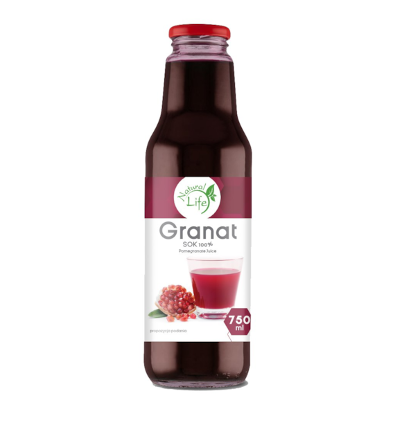 BIOLIFE Sok granat 100% 750ml