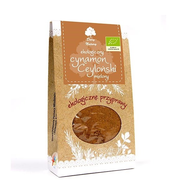 DARY NATURY Eko Cynamon cejloński mielony 50g