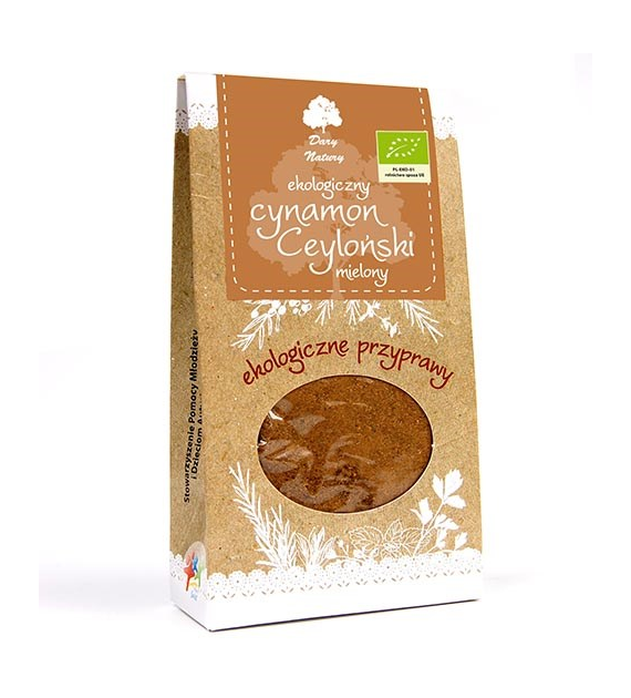 DARY NATURY Eko Cynamon cejloński mielony 50g