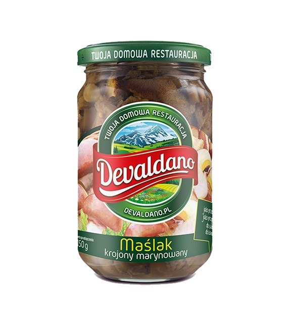 DEVALDANO Maślak marynowany 280g
