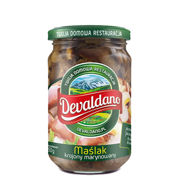DEVALDANO Maślak marynowany 280g
