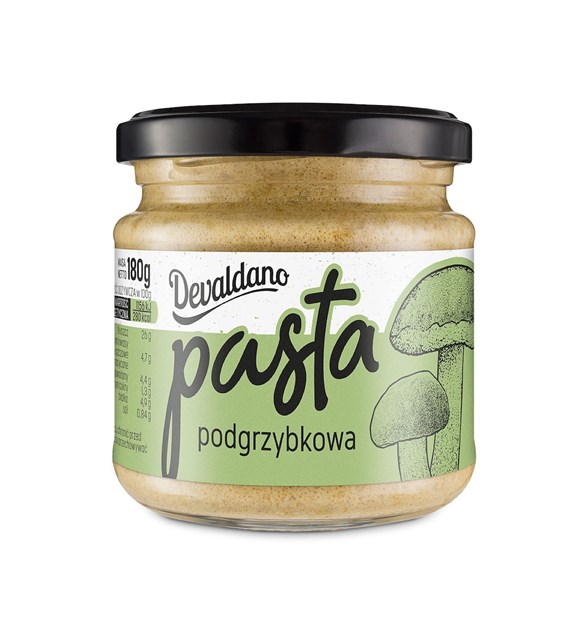 DEVALDANO Pasta podgrzybkowa vege 180g