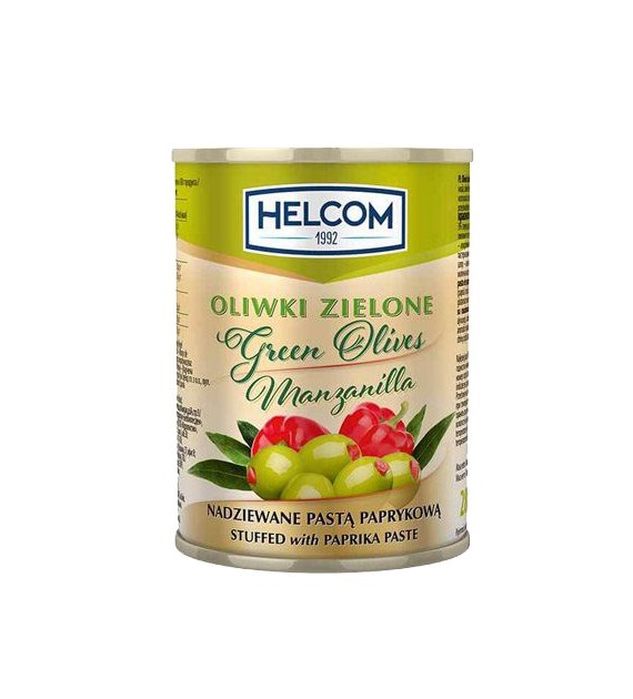 HELCOM Oliwki nadziewane papryką 300ml