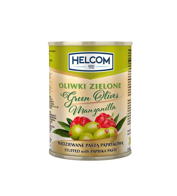 HELCOM Oliwki nadziewane papryką 300ml