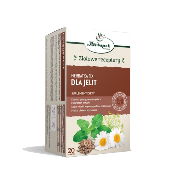 HERBAPOL KRAKÓW Herbatka dla jelit 20x2g