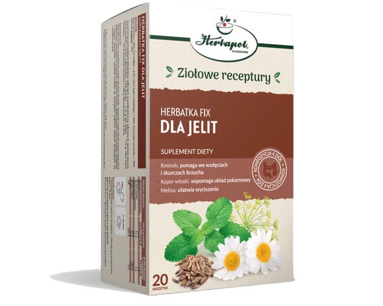 HERBAPOL KRAKÓW Herbatka dla jelit 20x2g