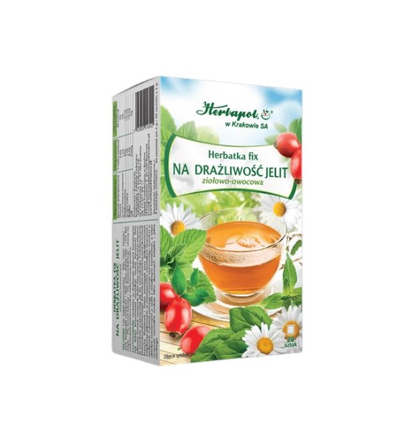 HERBAPOL KRAKÓW Herbatka drażliwe jelita 20x2g