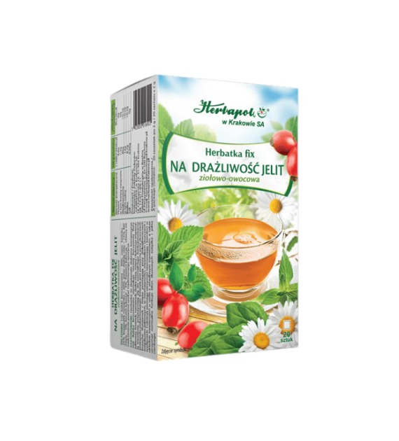 HERBAPOL KRAKÓW Herbatka drażliwe jelita 20x2g